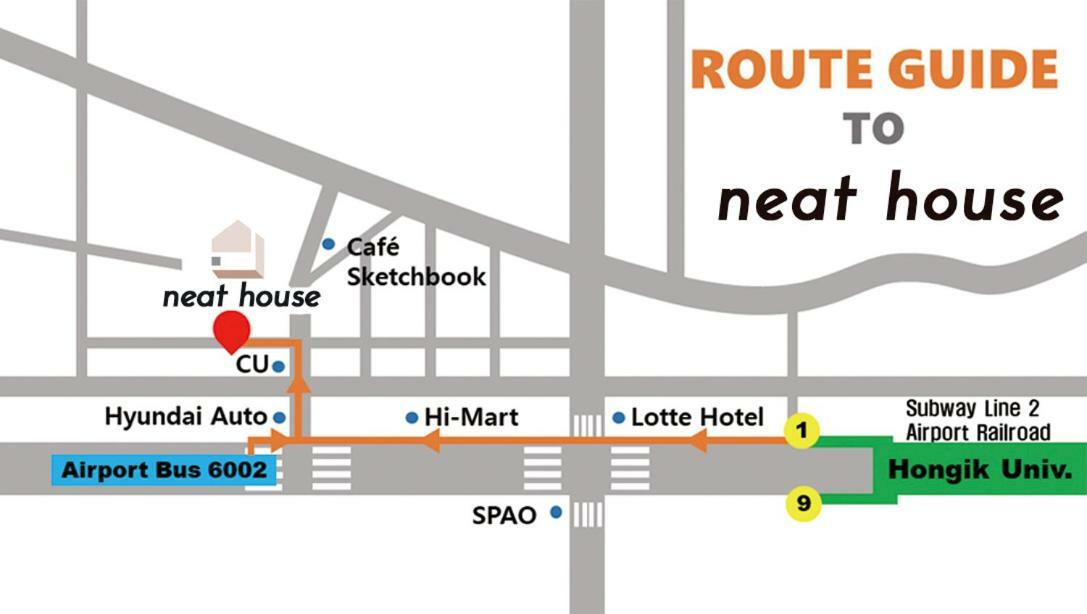 Hotel Neat House Seul Esterno foto